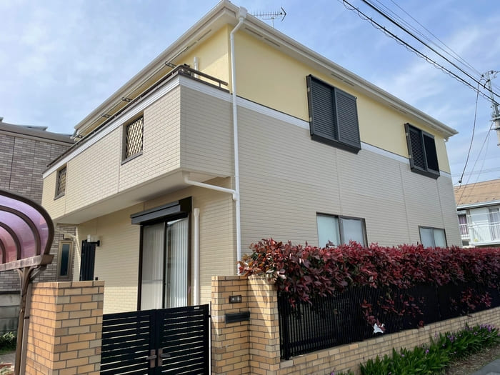 昭島市 外壁塗装施工事例 完成後